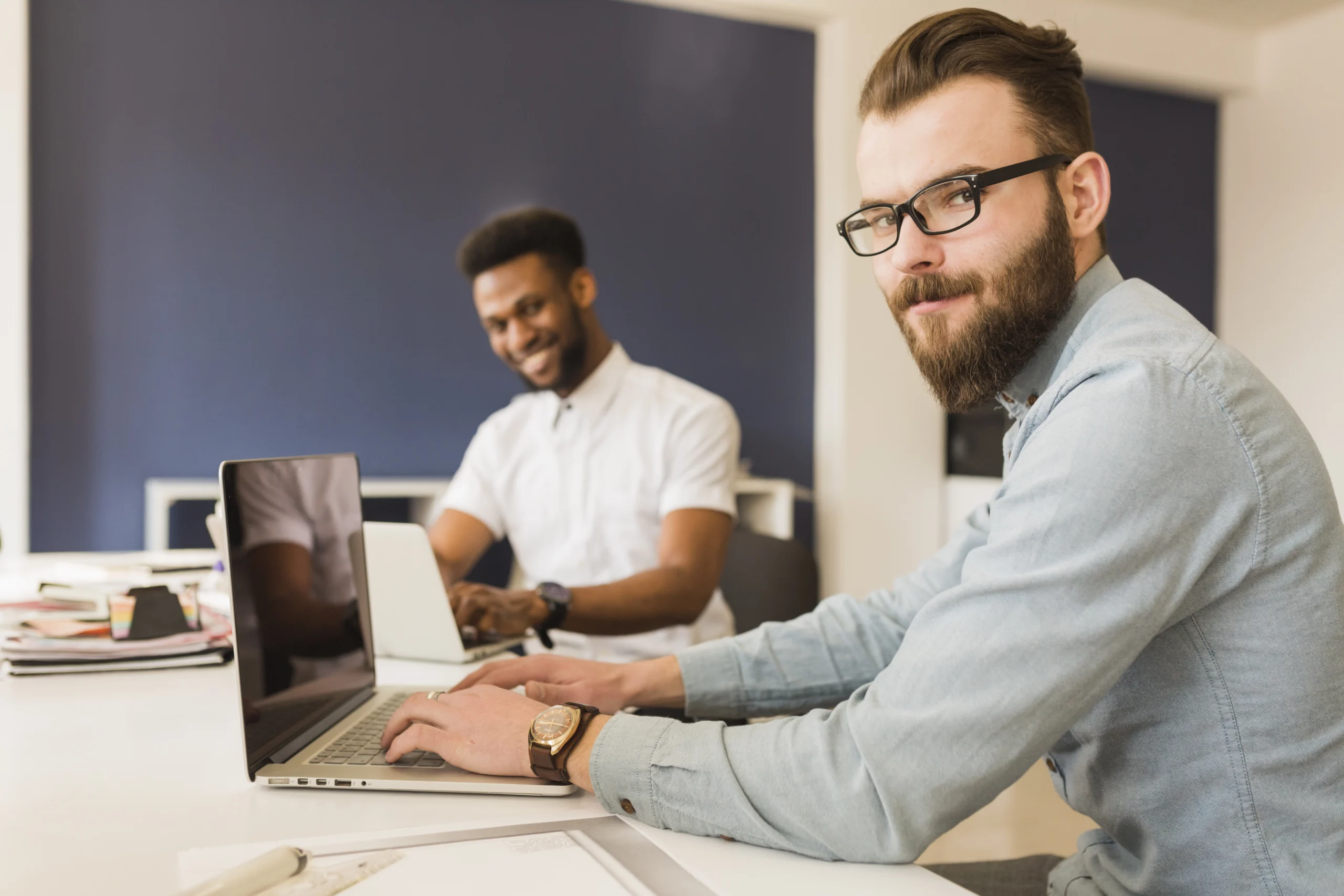 man-using-laptop-office